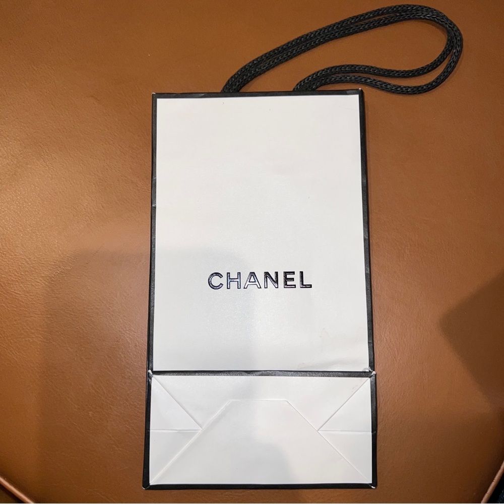 Chanel: Shopping Bag Measurements: H 7” X L 4" X W 2" View 2